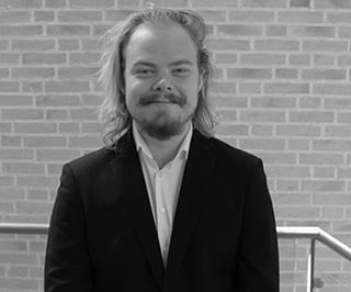 Gabriel Ekholm Lavebratt, ekonomstudent.